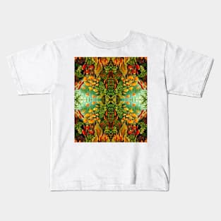 Botanical nature pattern Kids T-Shirt